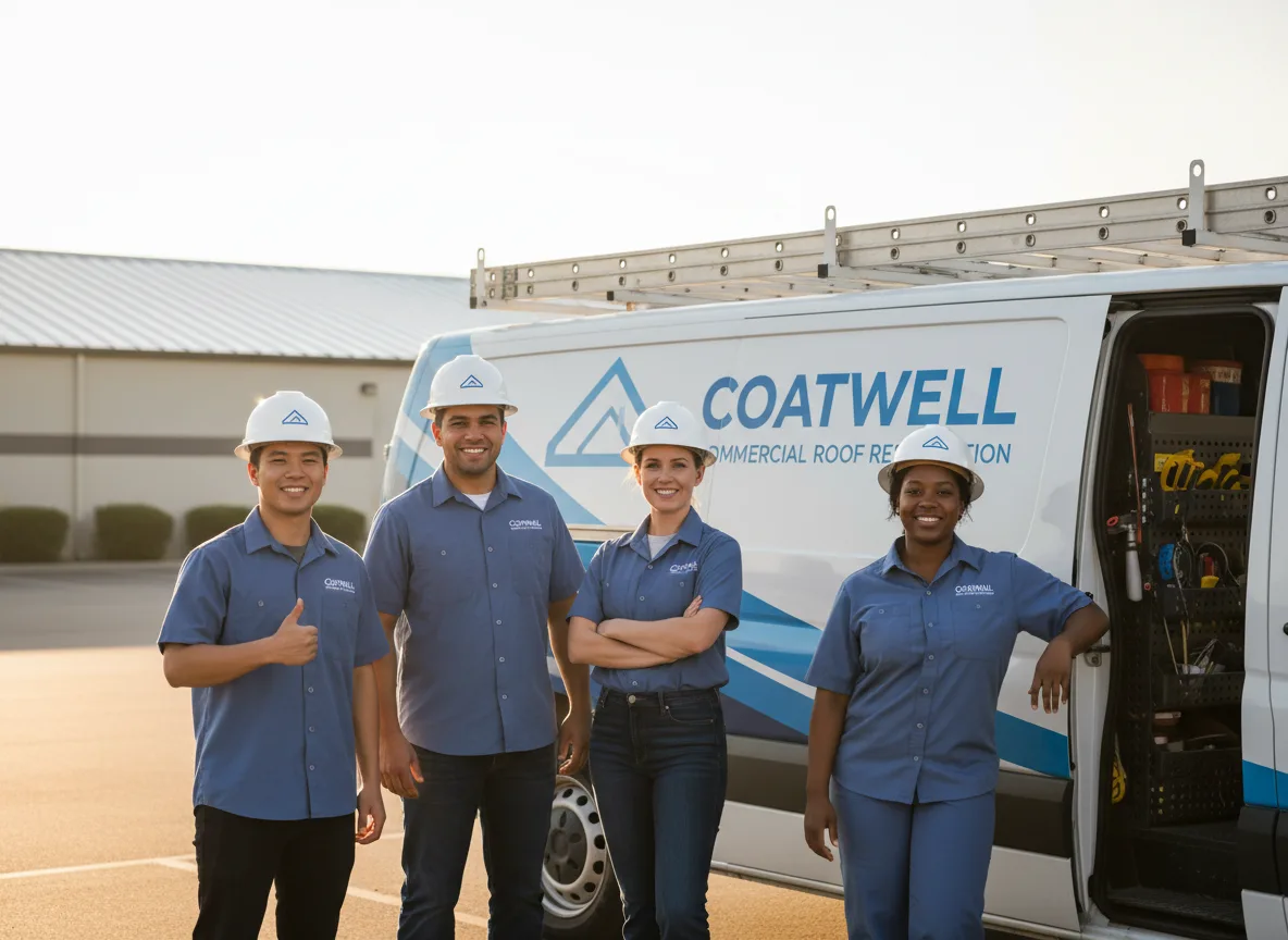 Commercial roof coating company in Manhattan, IL